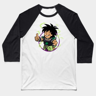 Legendary Alien Warrior Anime Manga Parody Mashup Baseball T-Shirt